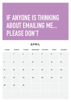 Adulting Is Hard 2024 Wall Calendar