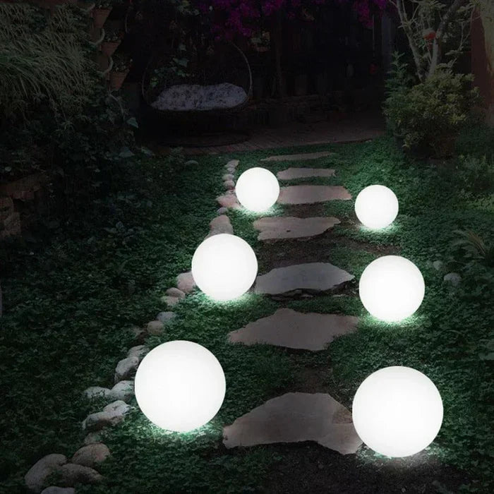 AuraColor garden ball LED lighting – 16 colors – Wireless, weatherproof and atmospheric for garden, terrace and party