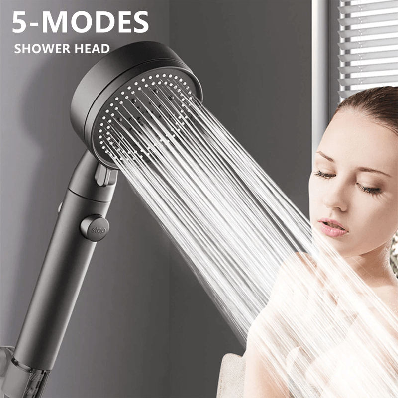 StromRegel Shower head with 5 settings and button