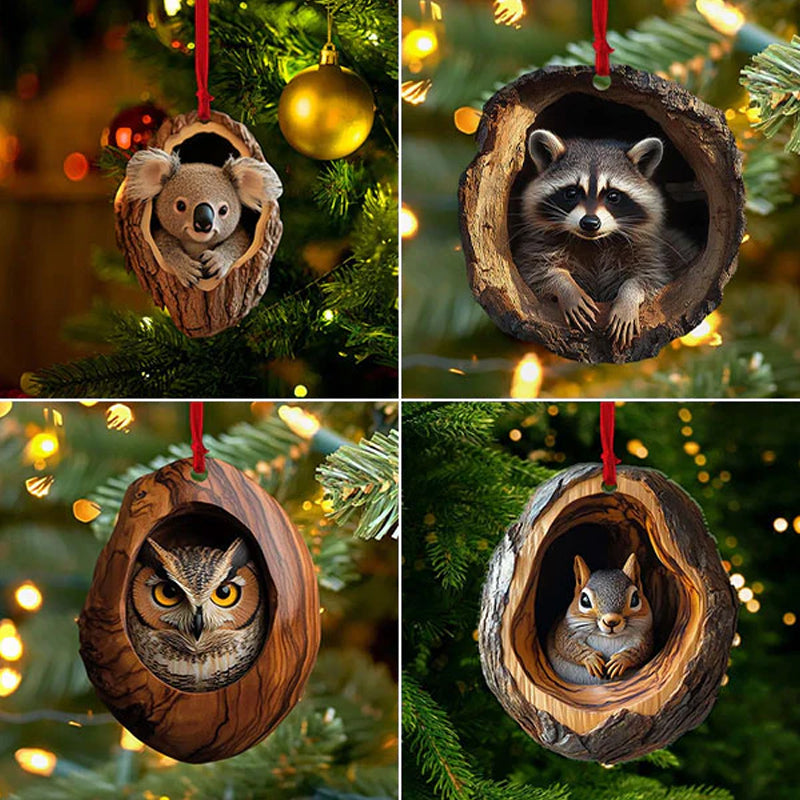 Christmas acrylic pendant