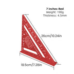 Aluminum alloy woodworking tools