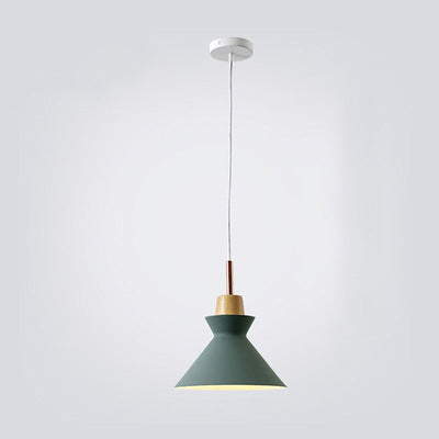 AuroraLite Nordic Pendant Light | Metal Design | 1-Light | Modern Color Options