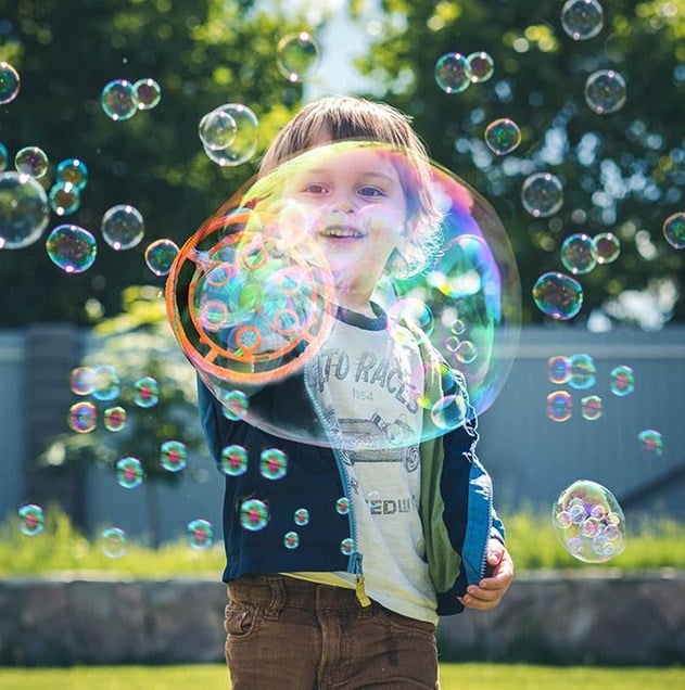 Dinosaur Bubble Blower — Quiet Electric Bubble Machine for Kids
