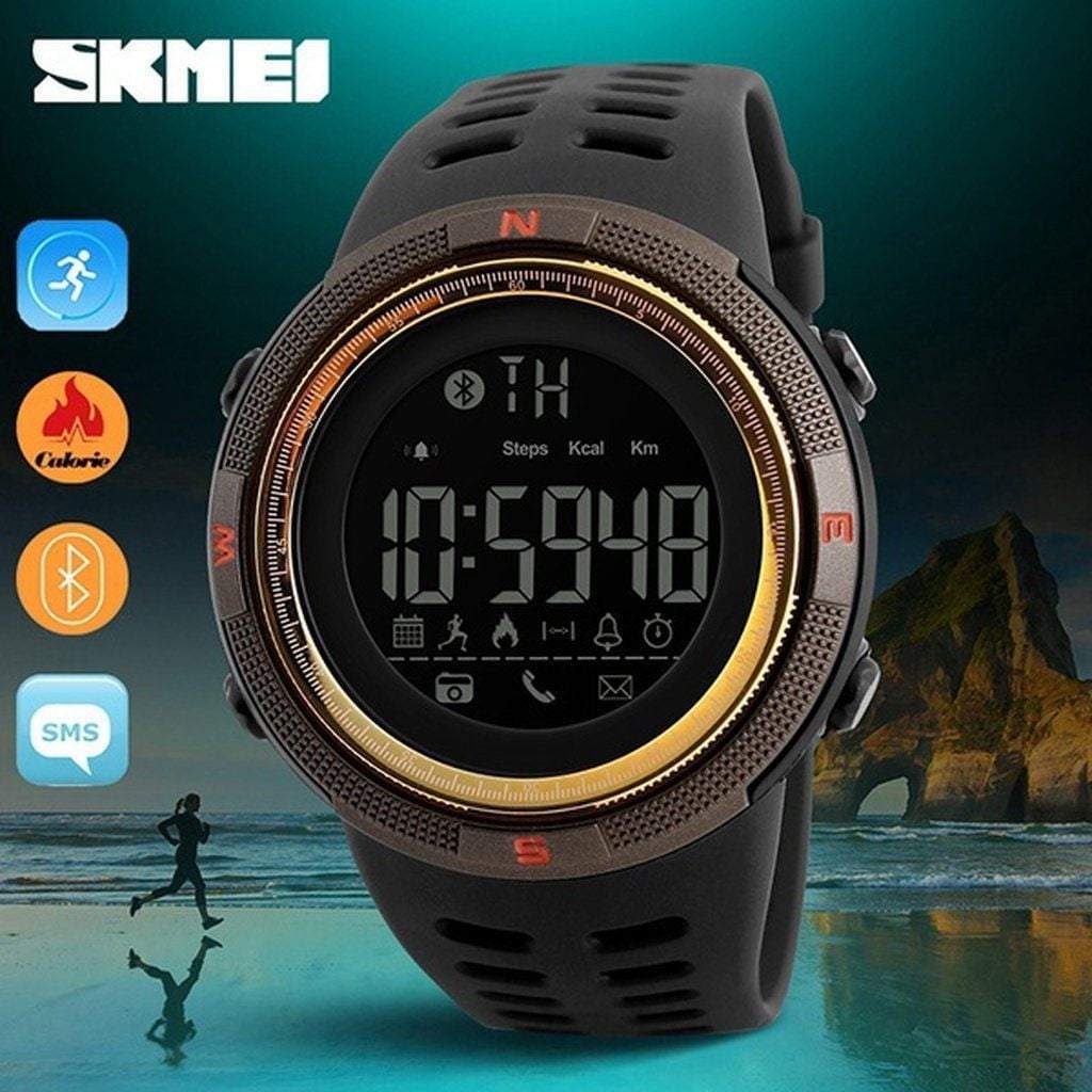 Men Smart Chrono Calories Pedometer Multi-Functions Sports Watches