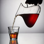 15oz Glass Pour Over Coffee Server Heat-Resistant Drip Brewing Carafe