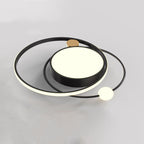 Nordic Round Circle LED Ceiling Light flush mounted