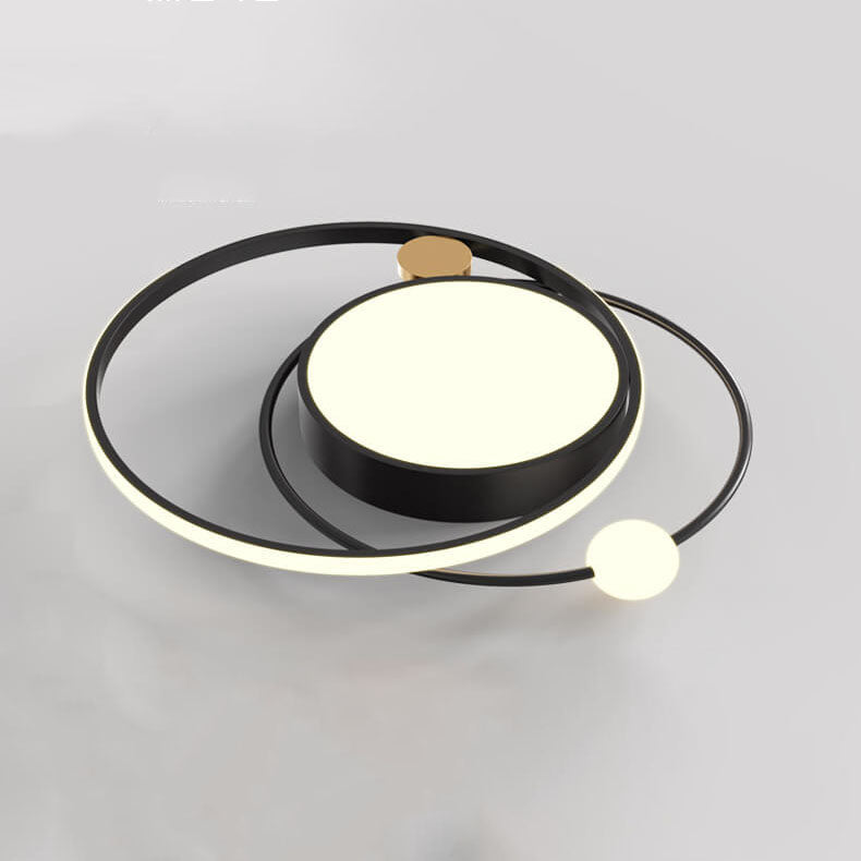 Nordic Round Circle LED Ceiling Light flush mounted
