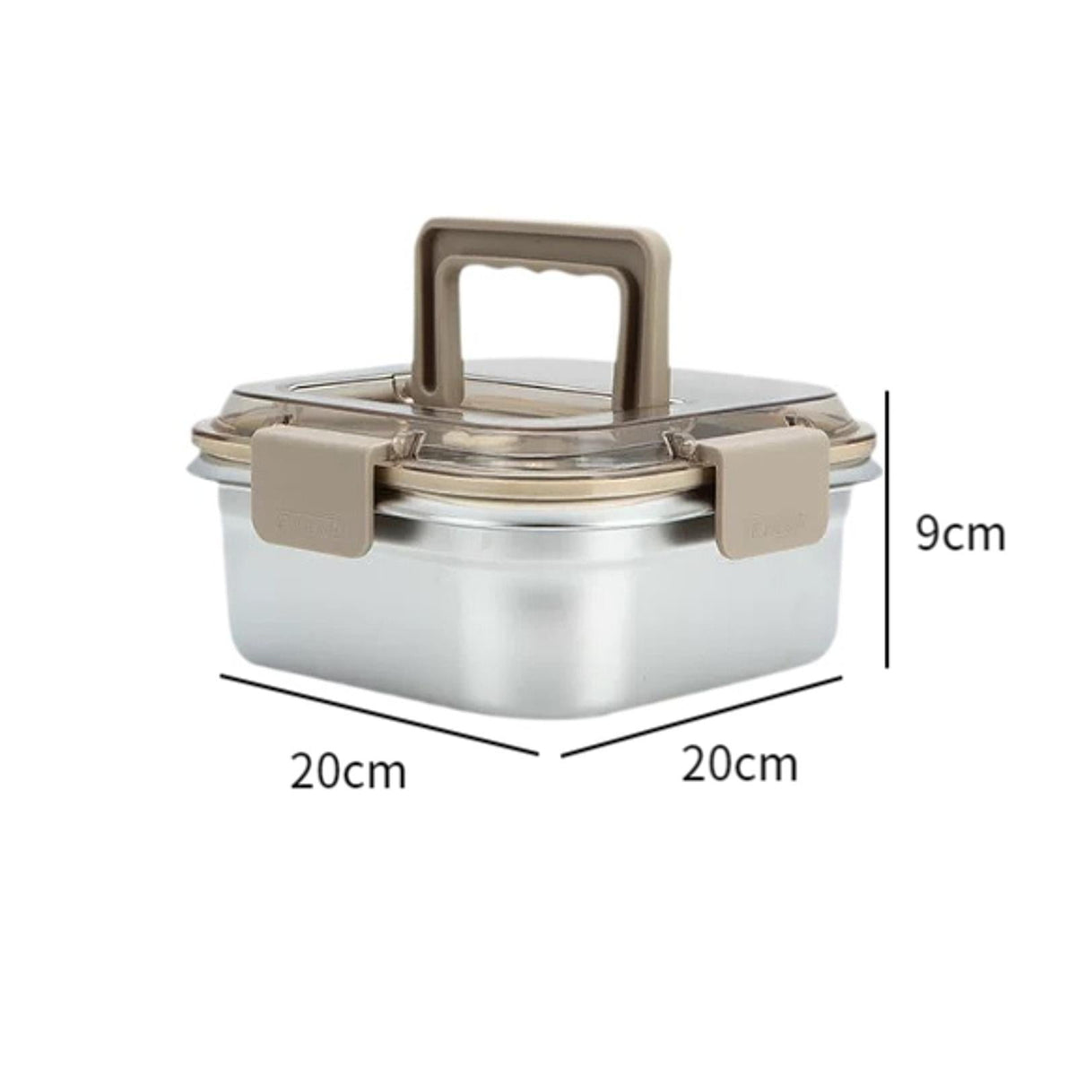 Portable Stainless Steel Food Storage Container 1600ml
