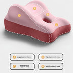 Button-Activated Intimate Support Pillow for Couples