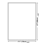 Red Multicolor Mediterranean Carpet Polyester Tiles Printed Rug Washable Non-Slip Back Carpet for Living Room