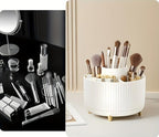 GlamSpin – 360° Rotating Makeup & Desk Organiser with 5 Compartments