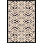 American geometric print rug yellow polyester rug machine washable non-slip rug for the living room