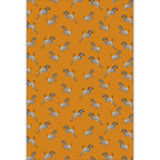 Unique zebra pattern rug orange slouch rug polyester washable non-slip bottom rug for the living room