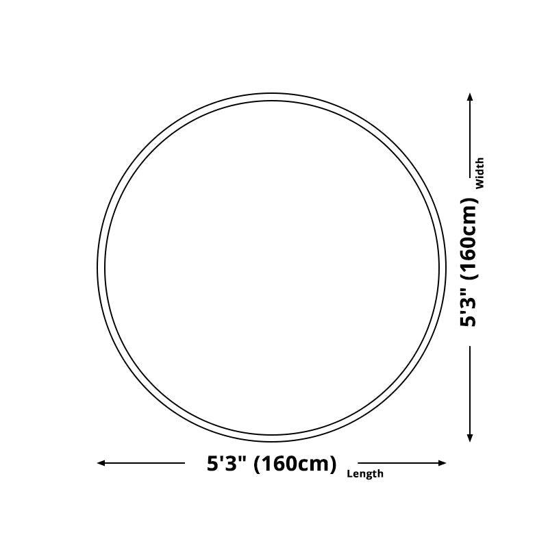 Light Green Southwest Carpet Polyester Concentric Circles and Floral Pattern Carpet Washable Non-Slip Back Carpet for Living Room