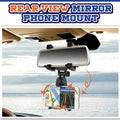 Universal Car Rear-view Mirror Phone Mount