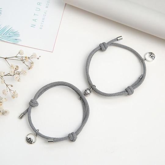Couples braided bracelets
