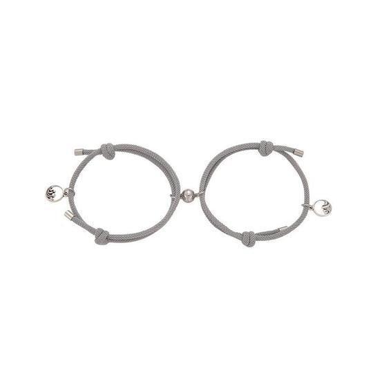 Couples braided bracelets
