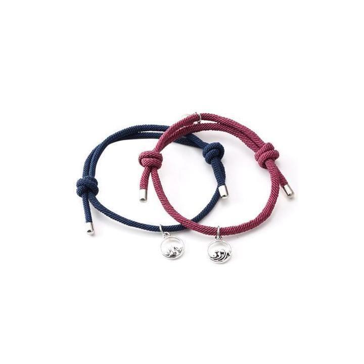 Couples braided bracelets