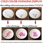 Magic Cold Hot Temperature Color Changing Sakura Sake Cup
