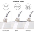 360 ° rotatable, faucet adapter