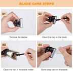 Professional rechargeable animal hair trimmer