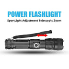 USB Charging Waterproof P50 LED Flashlight