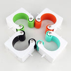 Bicycle Rack Tire Holder with Space-Saving ABS Design