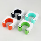 Bicycle Rack Tire Holder with Space-Saving ABS Design