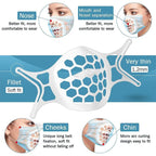 Silicone 3D Mask Bracket
