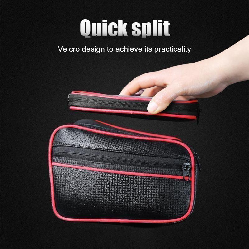 Cycling cell phone bag