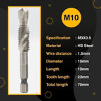 3/6 Pcs Thread Tap Drill Bits Set