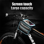 Cycling cell phone bag