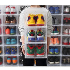Shoe box with drawers