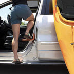Multifunction Foldable Car Roof Rack Step
