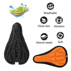 3D Soft Bike Seat Saddle Cover