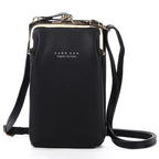Soft Leather Crossbody Phone Bag