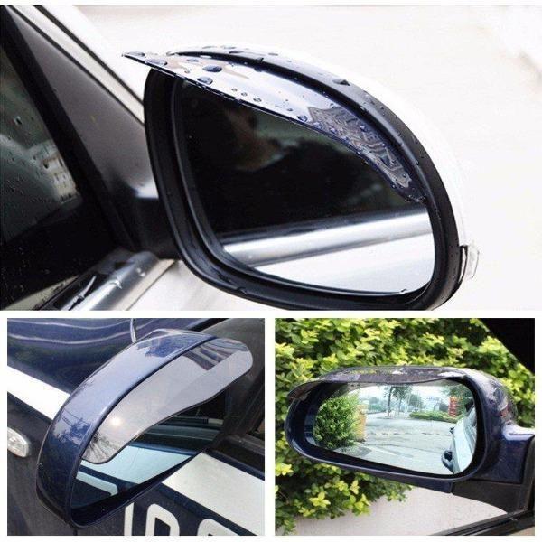 Car Side Mirrors Rain & Snow Eyebrow