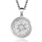 Stainless Steel Round Necklace