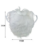 Santa Beard Face Mask Costume(2 pcs In One Set)