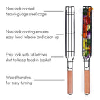 Barbecue baskets