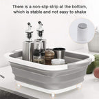 Multifunctional Cutting Board Foldable Sink Drain Basket