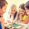 4-Player Shut The Box Wooden Table Dice Game