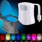 Toilet Cover Sensor Light Multi-function Toilet Night Light