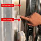 Silicone Door and Window Sealing Strip, 5 m, Three Widths