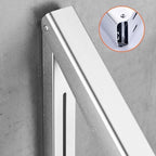 Foldable telescopic hanger