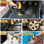 Bathroom Floor Kitchen Car Maintenance Cleaning Brush,Cordless Drill NOT Included