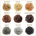 Fluffy Effect Fashionable Hair Bun
