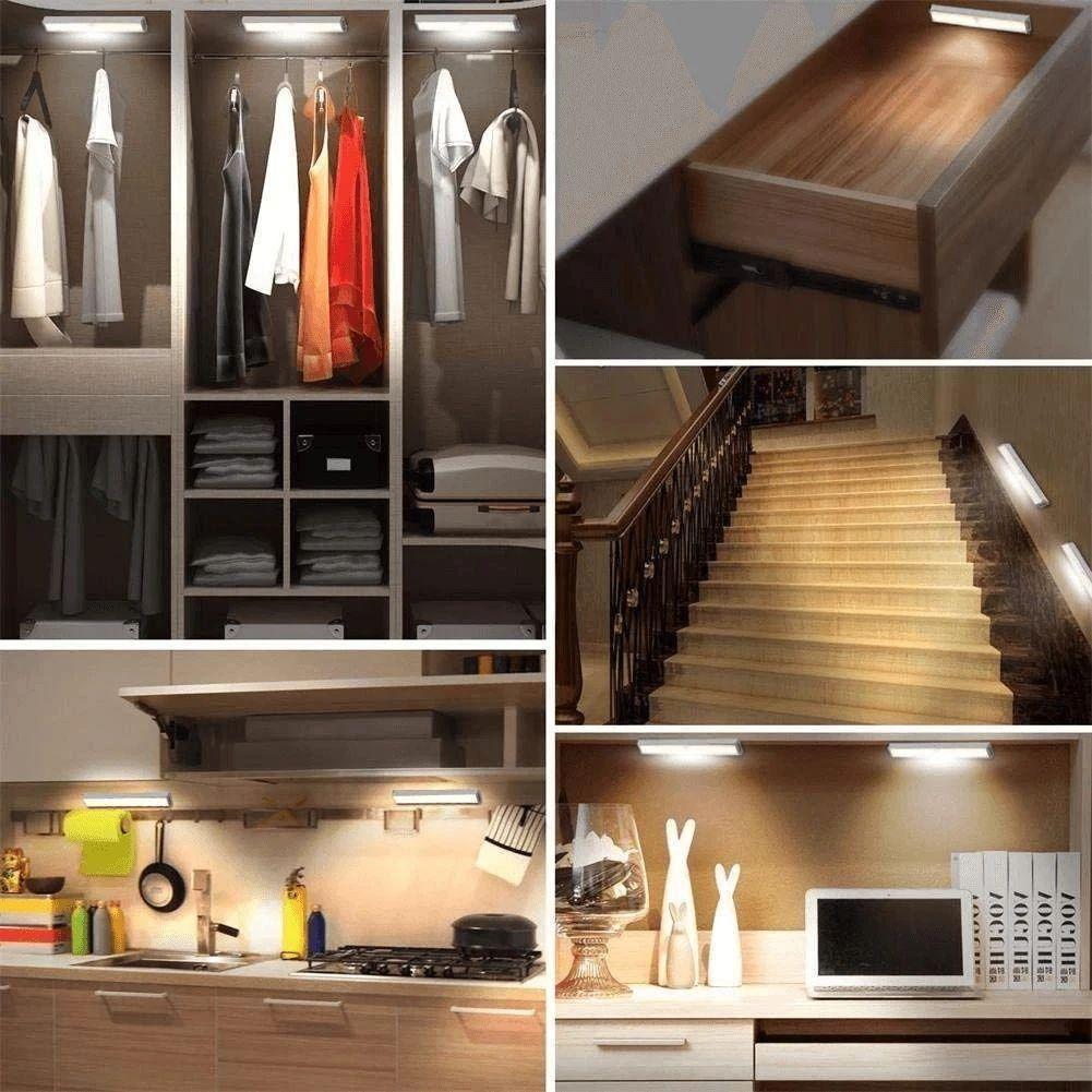 LED light with motion sensor