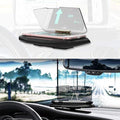 Wireless Head-Up Display for Navigation and Car Stats with Auto-Adjusting Sensor