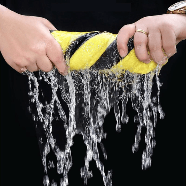 Double-Sided Absorbent Microfiber Cloth